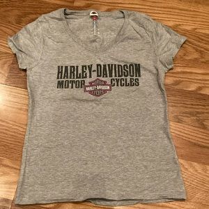 Harley-Davidson short sleeve T-shirt gray small